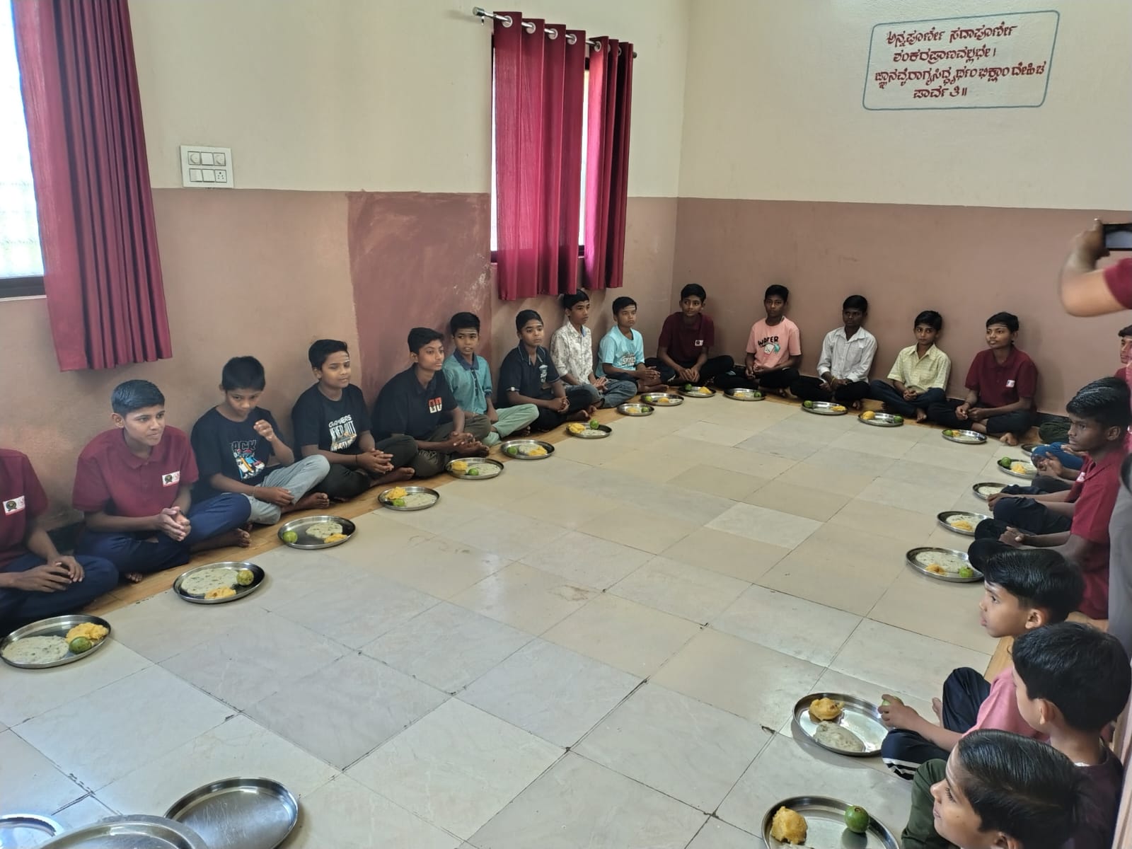 Boys hostel at Laggere